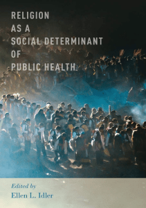 BOOKS Religion as a Social Determinant of Public Health