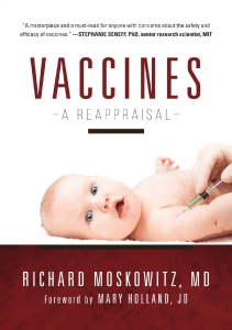 BOOKS Vaccines A Reappraisal