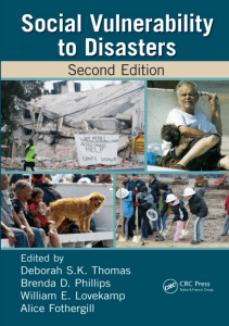 BOOKS Social Vulnerability to Disasters