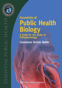 DOWNLOAD Essentials of Public Health Biology A Guide for the Study of 