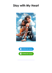 Read (pdf) Book Stay with My Heart By Tashie Bhuiyan