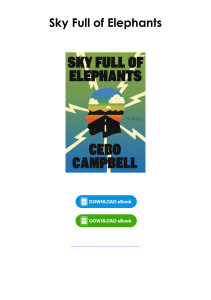 (Download) Sky Full of Elephants By Cebo Campbell