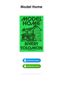 Read (pdf) Book Model Home By Rivers Solomon