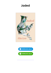 (Read) Jaded By Ela Lee