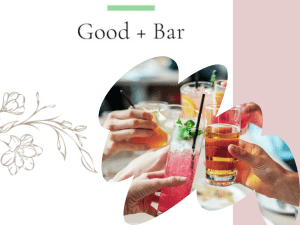 Non Alcoholic Beverage Catering services in California goodbar