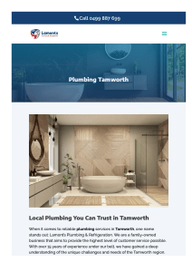 Plumber Tamworth