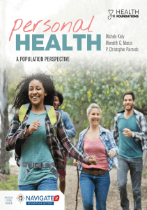 EBOOK Personal Health A Population Perspective A Population Perspective