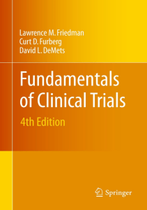 BOOKS Fundamentals of Clinical Trials