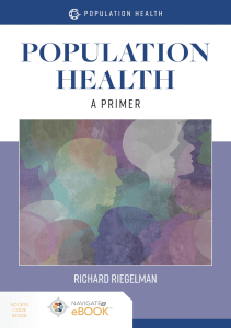 BOOKS Population Health A Primer A Primer