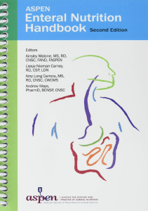 READ ASPEN Enteral Nutrition Handbook