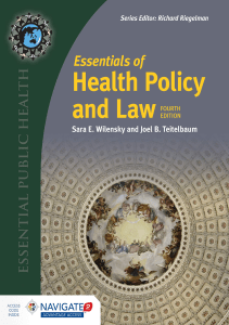 DOWNLOAD Essentials of Health Policy and Law Essential Public Health 