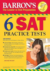 AMAZING BOOK 6 SAT Practice Tests Barron s Test Prep 