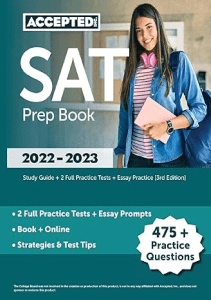 READ SAT Prep Book 2022 2023 Study Guide  2 Full Practice Tests  Essay Practice 3rd Edition 