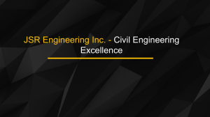 JSR Engineering Inc. - Civil Engineering Excellence