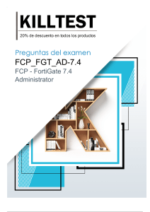 Materiales de Estudio Fortinet FCP FGT AD-7.4 - Preparación Exhaustiva para el Examen FCP FGT AD-7.4