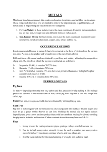 Metals & Steel: Classification, Properties, and Uses