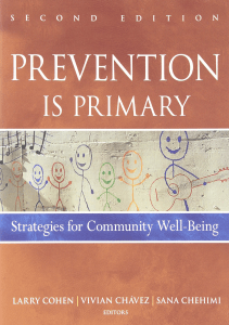 READ Prevention Is Primary Strategies for Community Well Being