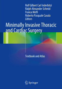 READ Minimally Invasive Thoracic and Cardiac Surgery Textbook and Atlas