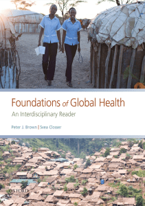 EBOOK Foundations of Global Health An Interdisciplinary Reader