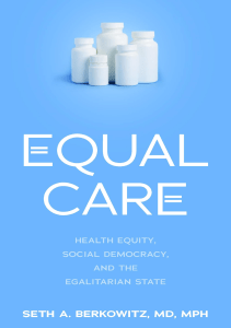 EBOOK Equal Care Health Equity Social Democracy and the Egalitarian State