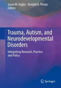 BOOK Trauma Autism and Neurodevelopmental Disorders