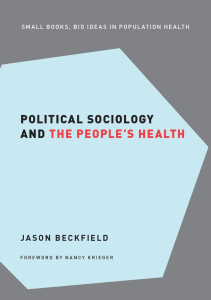 READ Political Sociology and the People s Health Small Books Big Ideas in Population 