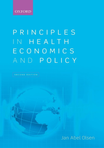 READ Principles in Health Economics and Policy