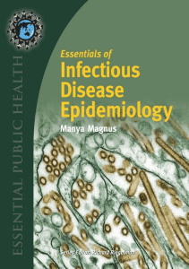 BOOKS Essentials of Infectious Disease Epidemiology Essential Public Health 