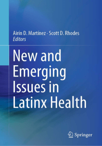 DOWNLOAD New and Emerging Issues in Latinx Health