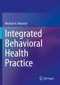 BOOKS Integrated Behavioral Health Practice