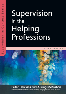 READ Supervision in the Helping Professions