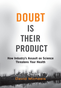 EBOOK Doubt is Their Product How Industry s Assault on Science Threatens Your Health