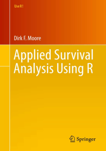 BOOK Applied Survival Analysis Using R Use R 