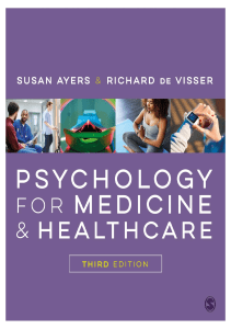 EBOOK Psychology for Medicine and Healthcare