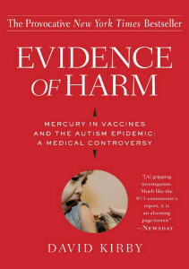 EBOOK Evidence of Harm Mercury in Vaccines and the Autism Epidemic A Medical 