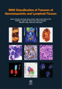 BOOK WHO Classification of Tumours of Haematopoietic and Lymphoid Tissues OP 