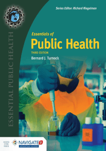 BOOKS Essentials Of Public Health  Third Edition Essential Public Health 