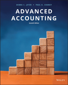 Advanced Accounting Textbook 7th Edition