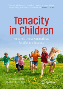 BOOK Tenacity in Children Nurturing the Seven Instincts for Lifetime Success