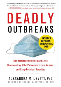 BOOKS Deadly Outbreaks How Medical Detectives Save Lives Threatened by Killer 