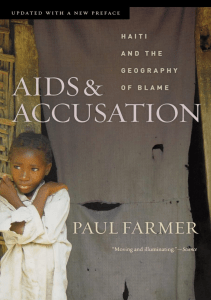 DOWNLOAD AIDS and Accusation Haiti and the Geography of Blame