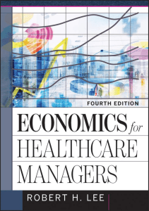 BOOK Economics for Healthcare Managers Hap Aupha Editorial Board for Graduate Studies 