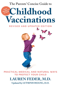 BOOK The Parents Concise Guide to Childhood Vaccinations Second Edition From 