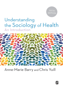 BOOK Understanding the Sociology of Health An Introduction