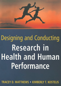 EBOOK Designing and Conducting Research in Health and Human Performance