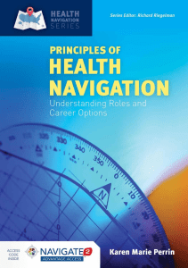 DOWNLOAD Principles of Health Navigation Understanding Roles and Career Options 