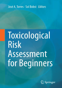 READ Toxicological Risk Assessment for Beginners