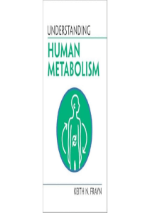 DOWNLOAD Understanding Human Metabolism Understanding Life 