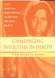 EBOOK Challenging Inequities in Health From Ethics to Action