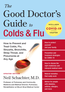 BOOKS The Good Doctor s Guide to Colds and Flu Updated Edition  How to Prevent and 